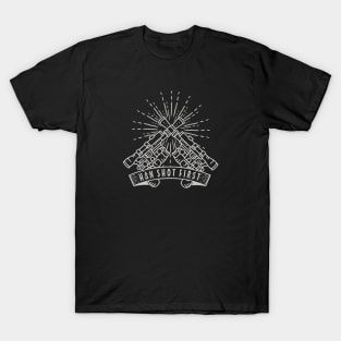 Han Solo Blaster T-Shirt